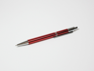 Металлическая ручка TIKO - красная