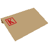Конверти з крафт паперу, з логотипом