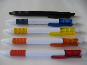 Ручка пластикова TIBI RUBBER з вашим логотипом
