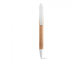 Бамбуковая ручка Bamboo с клипом и логотипом