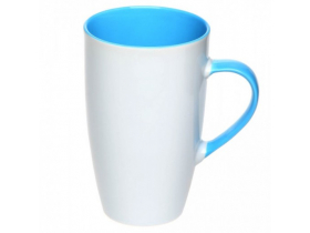 Чашка  внутри цветная с логотипом
