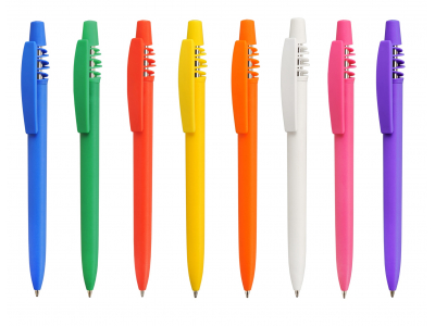 Ручка пластикова IGO з нанесенням логотипу