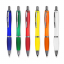 Ручка пластиковая SLIM COLOR, печать логотипа