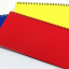 Блокнот Євроформат на пружині з кольоровою обкладинкою